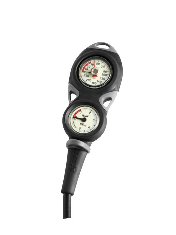 Mares Mission 2 Pressure Gauge, Bar/Metric Units